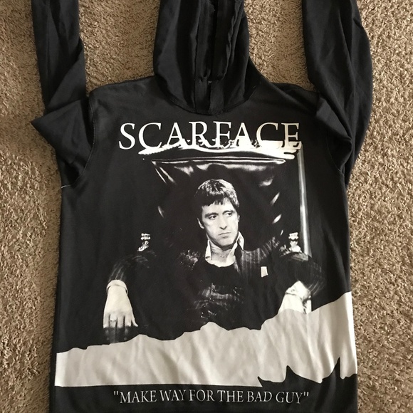 Dolce Gabbana Scarface Mens Hoodie 
